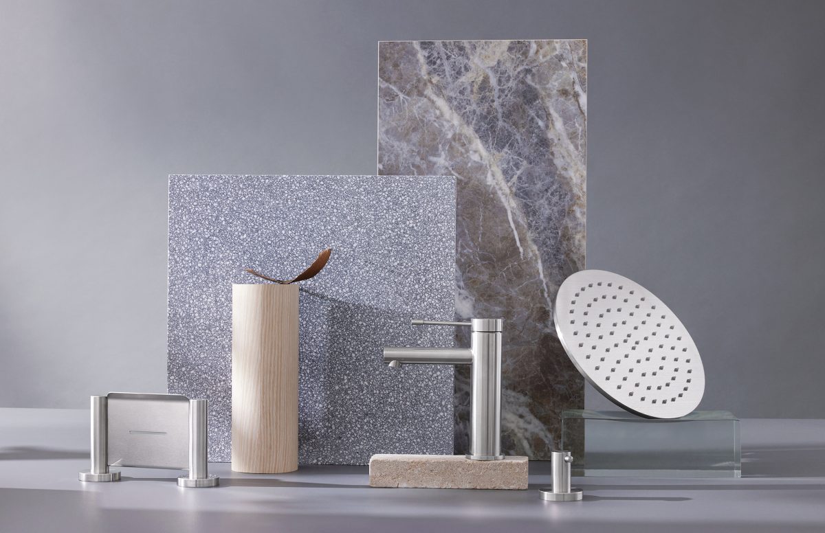 Vivid Slimline SS 316 Shower Arm and 250mm Round Rose - Image 2